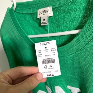 J.Crew “Vacation!” Crewneck Sweatshirt
